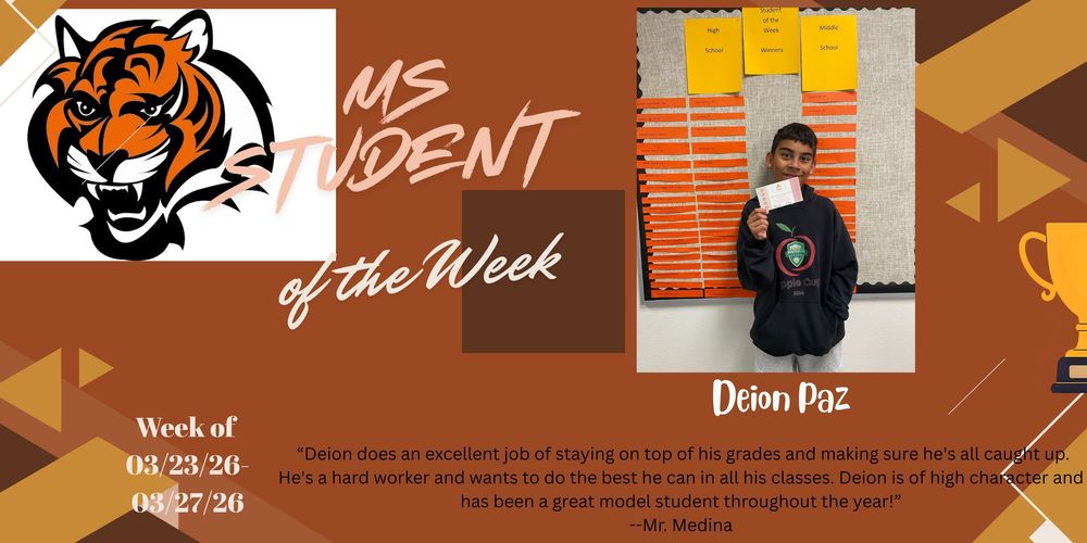 MS Student of the Week