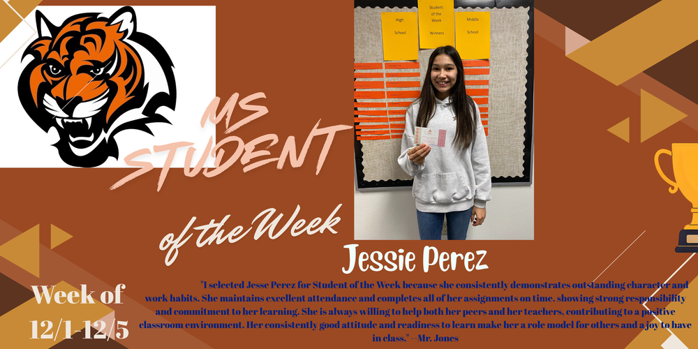 MS Student of the Week