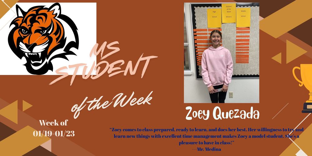 MS Student of the Week