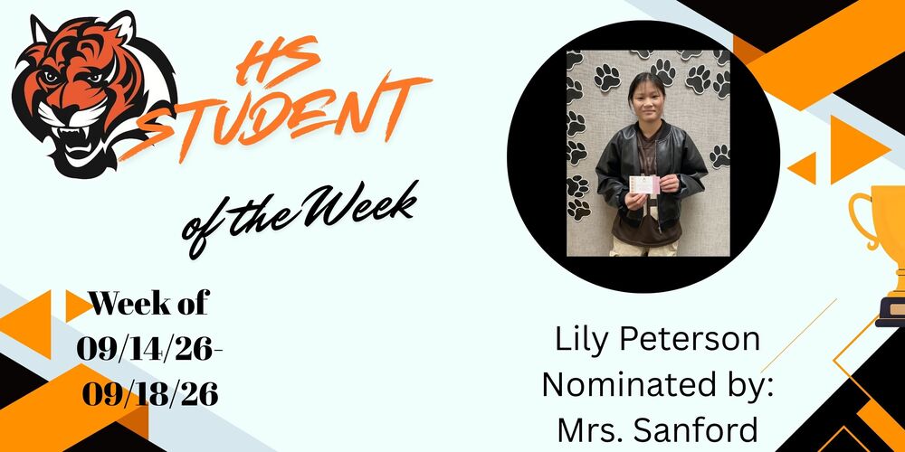 HS Student of the Week