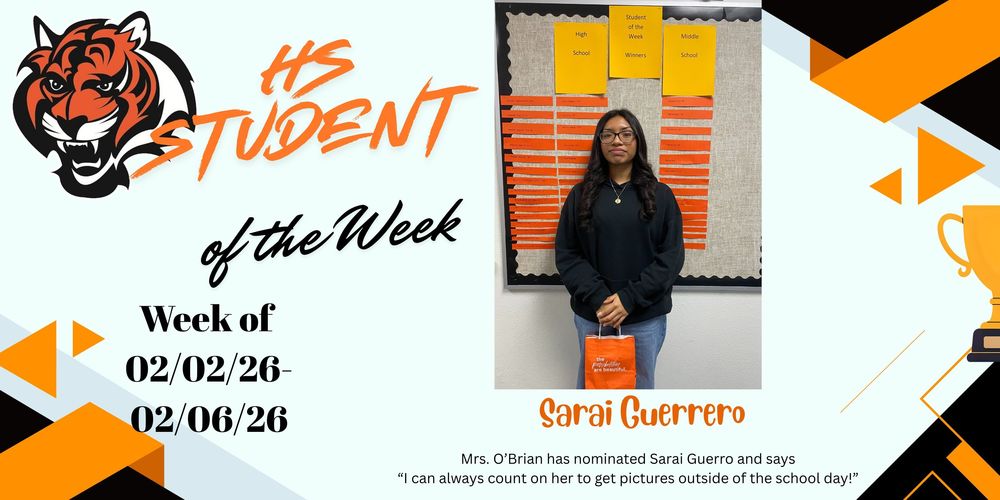 HS Student of the Week