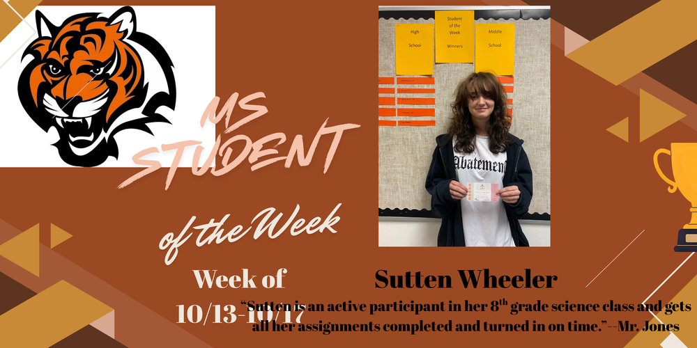 MS Student of the Week