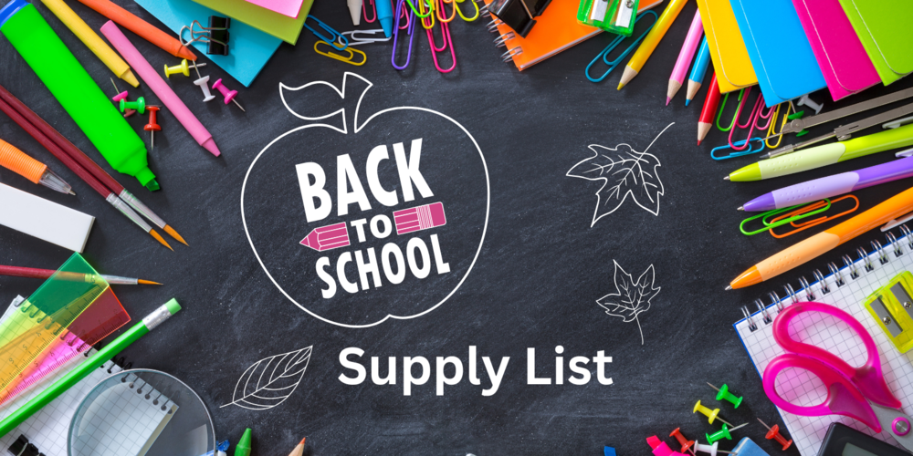 School Supply List