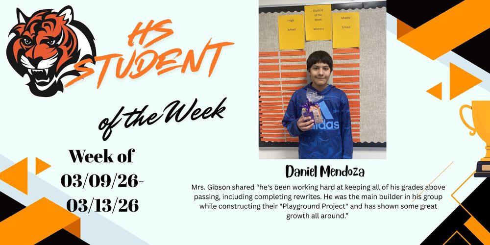 HS Student of the Week