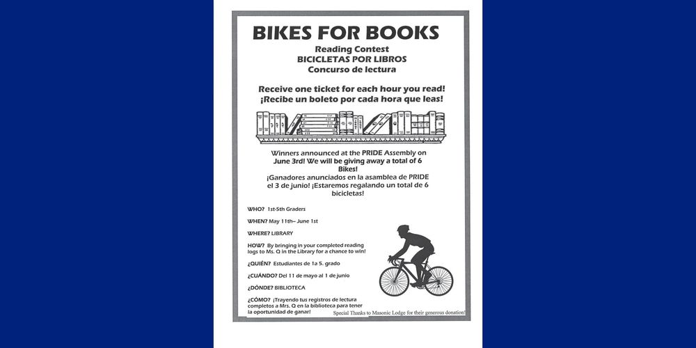 Bikes for Books!