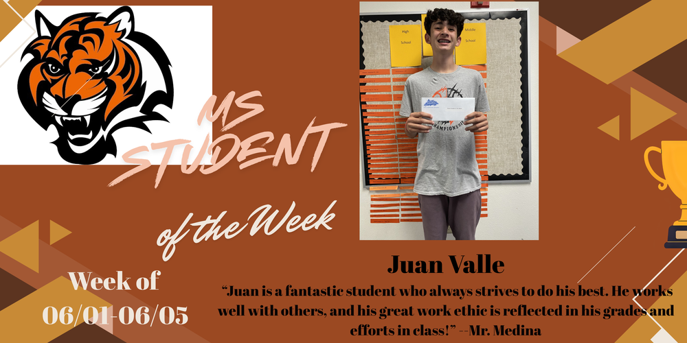 MS Student of the Week