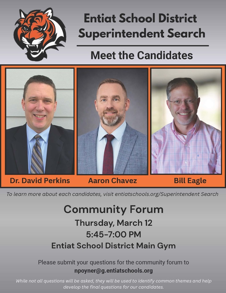 Superintendent Candidate Announcement
