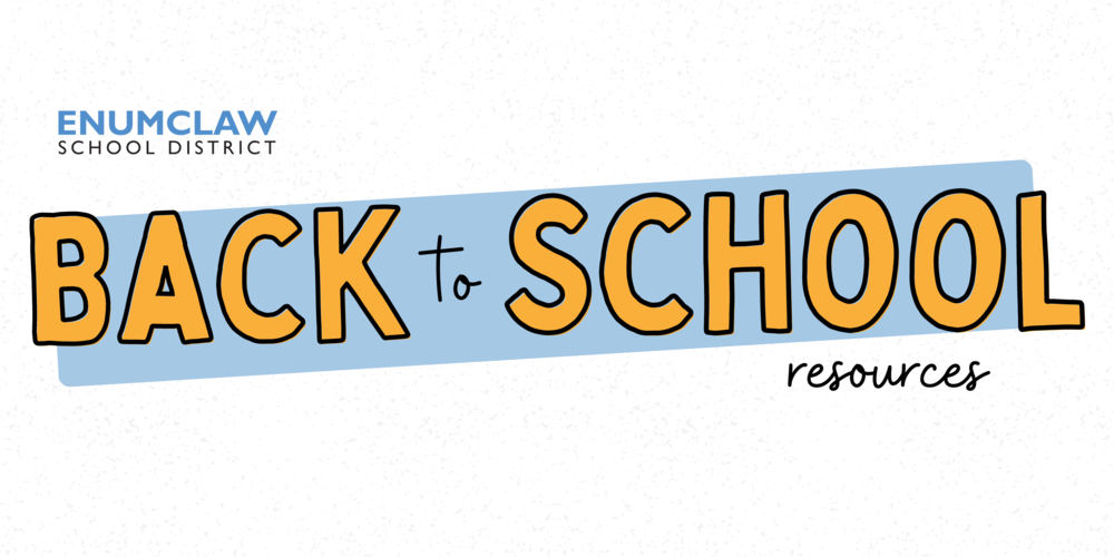 Back to School resources