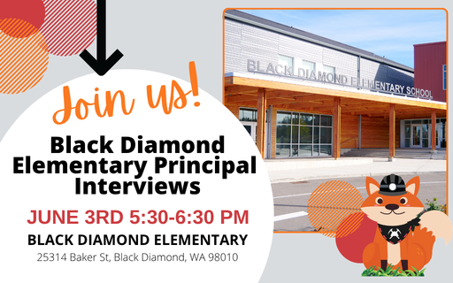Join Us for Black Diamond Elementary Principal Interviews – July 3rd