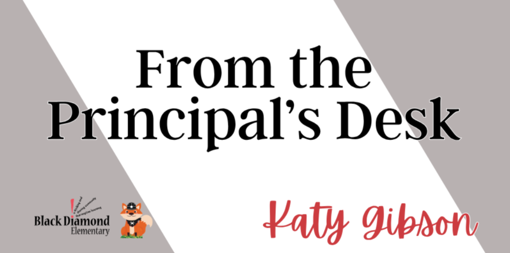 From the Principal's Desk