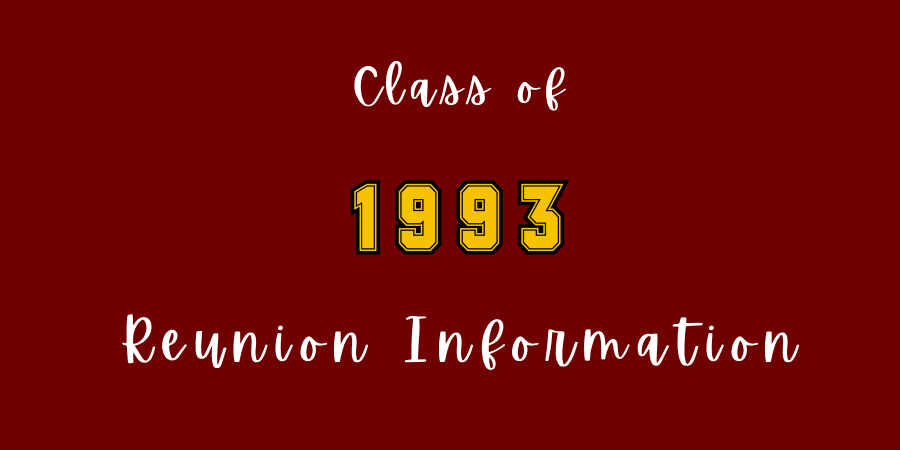 Class Of 1993 Reunion Information Enumclaw High School