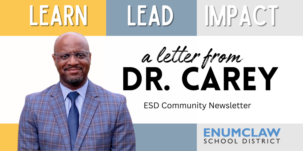A Letter From Dr. Carey