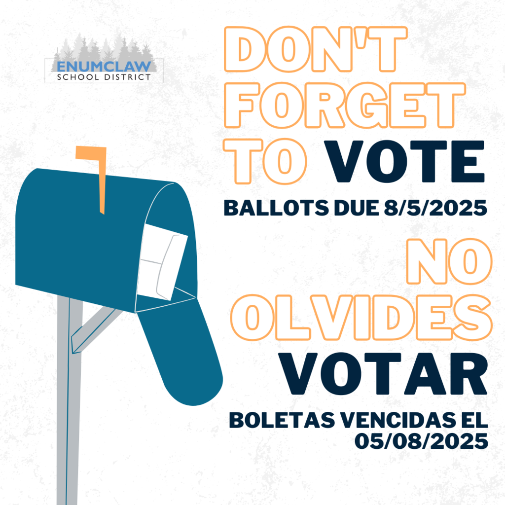 Don't forget to  vote