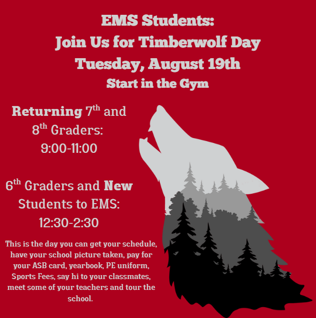 Timberwolf Day 08/19