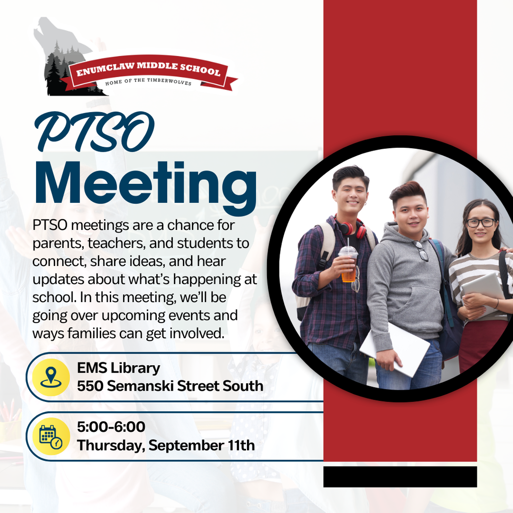 PTSO Meeting Sept 11th 5:00-6:00 at EMS Library