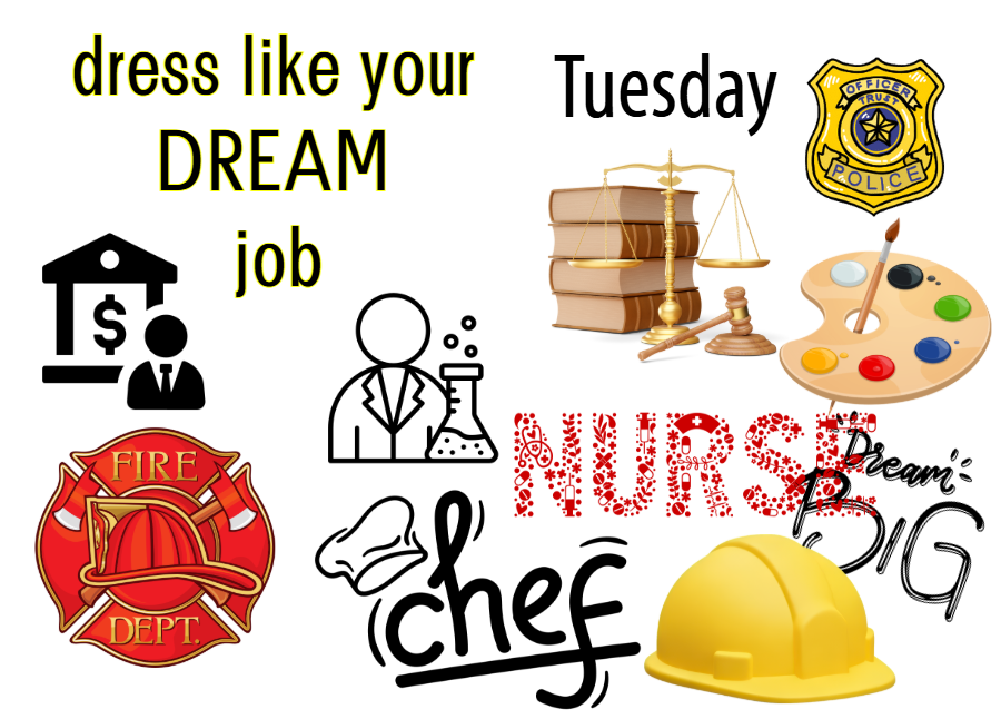Tuesday Spirit Day Dress like your DREAM Job