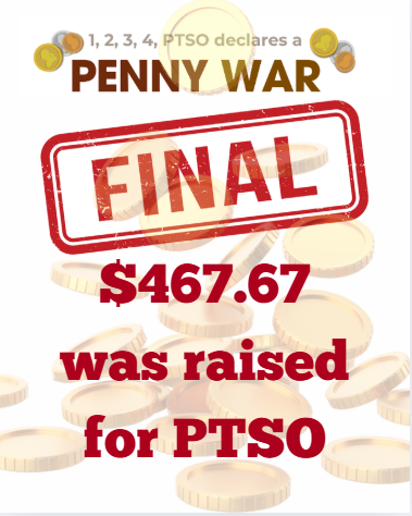 PTSO Raised $467.67