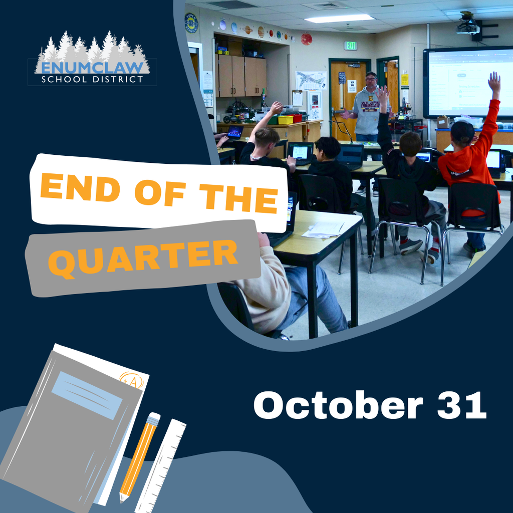 End of quarter is October 31.