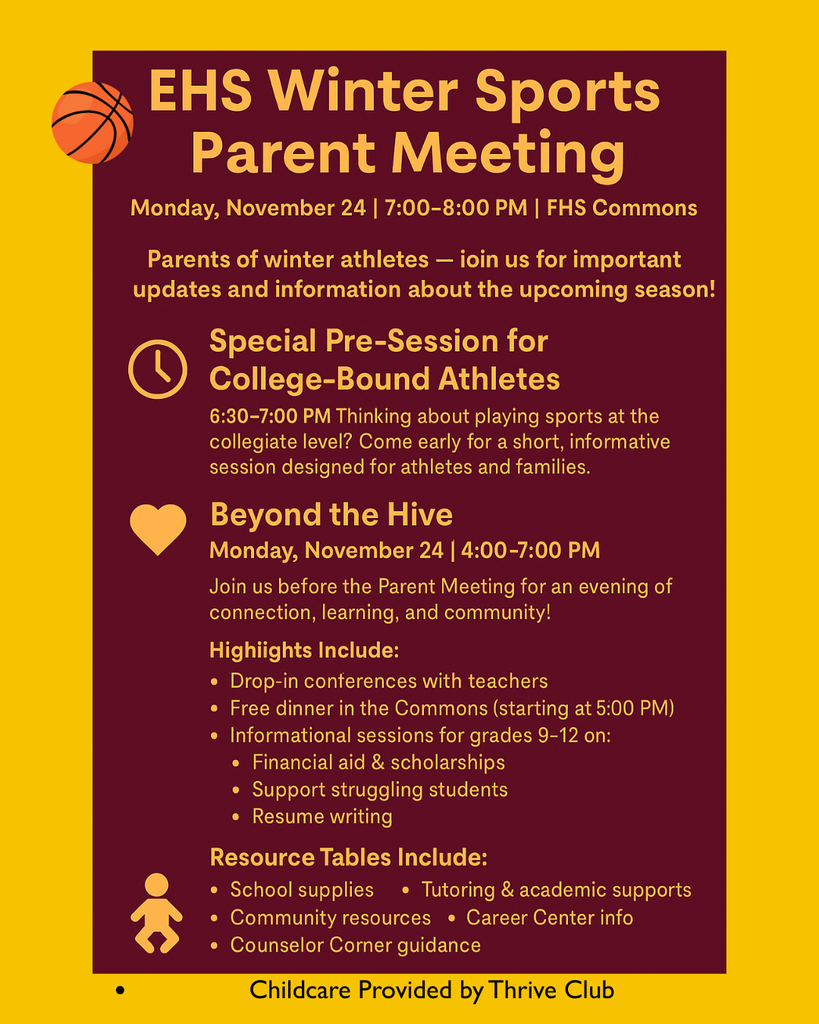 EHS Parent Meeting Info