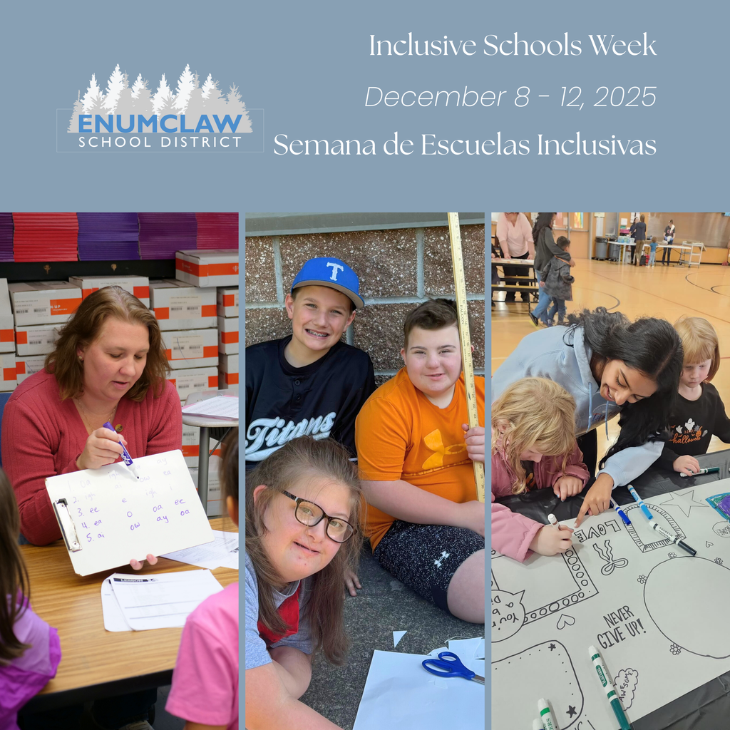 Inclusive School Week Dec 8-12, 2025