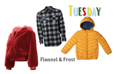 Tuesday Spirit Day: Flannel and Frost