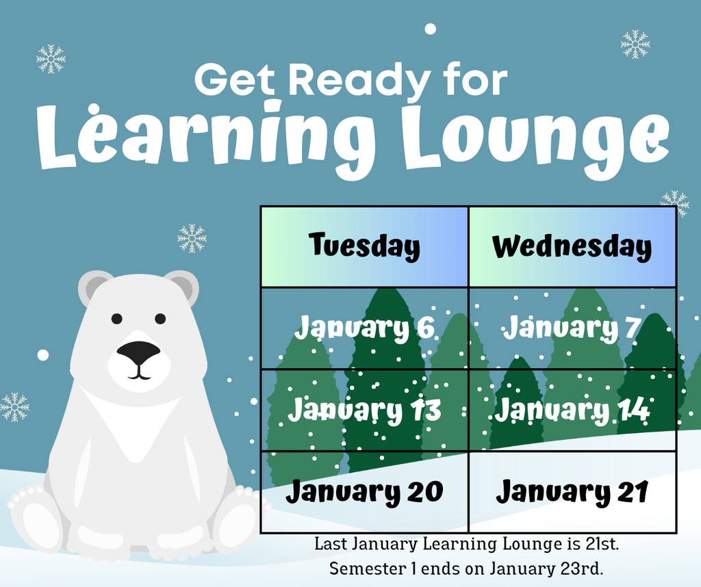 January 2026 Learning Lounge Dates