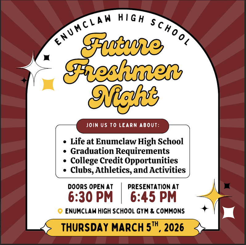 Future Freshmen Night March 5, 2026 at EHS