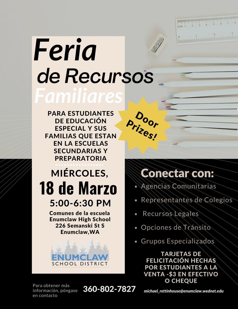 Family Resource Fair-Spanish