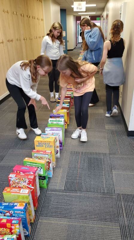 counting cereal boxes