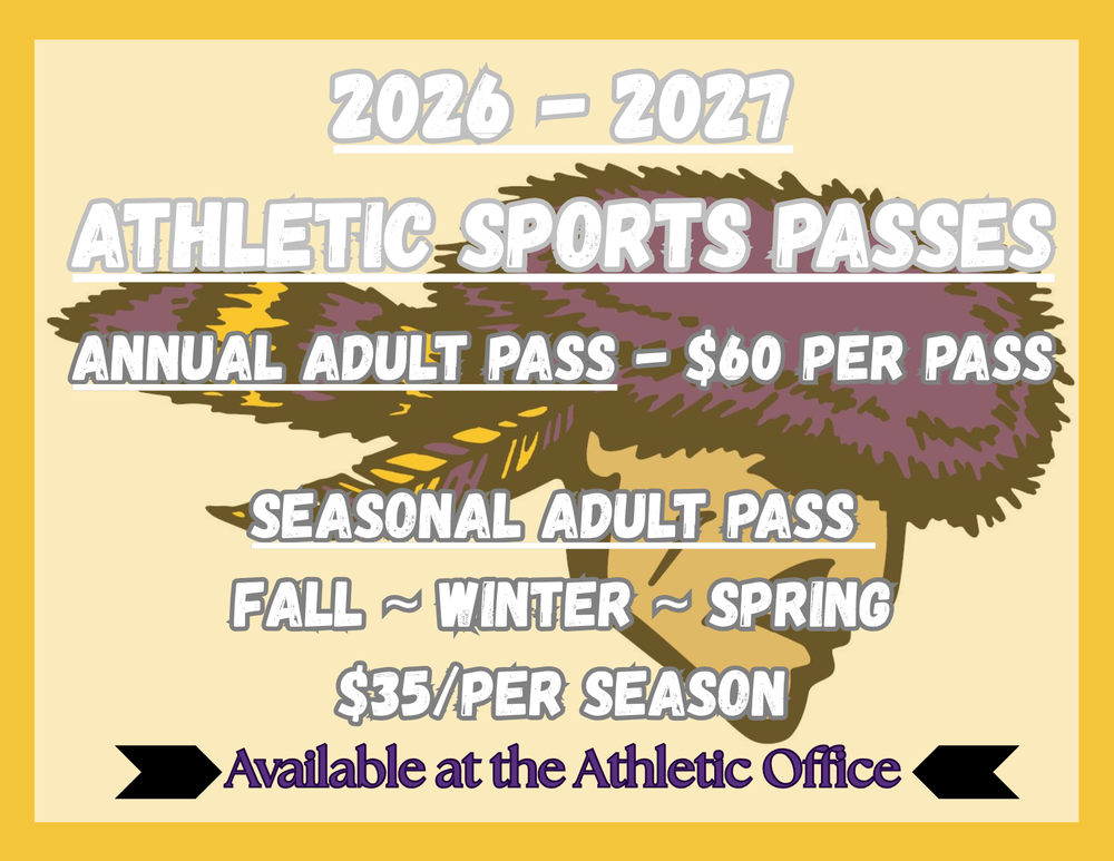 2026-2027 Athletic sports passes