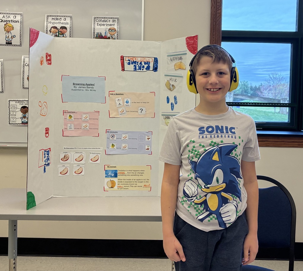 Science Fair Student