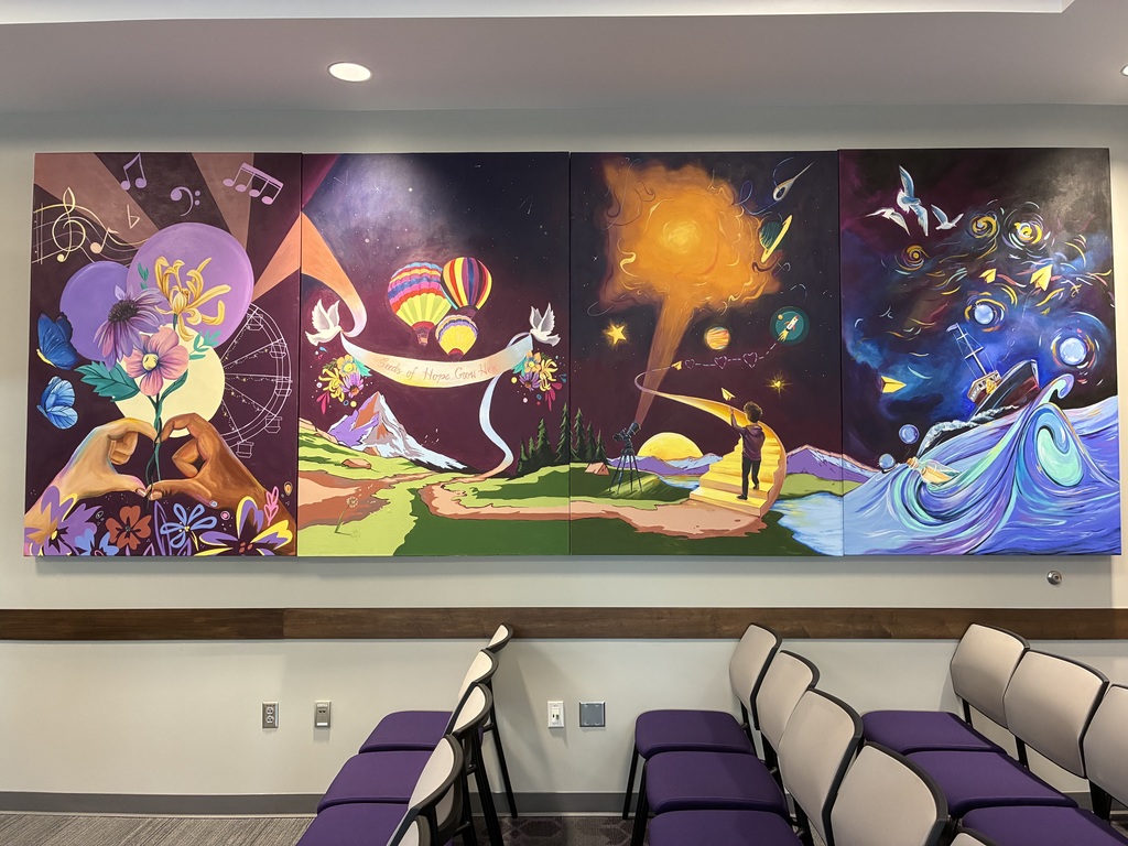 current board room mural