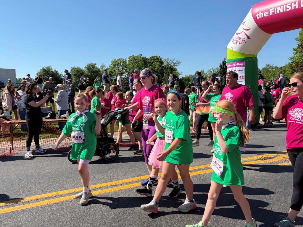 Girls on the Run participants