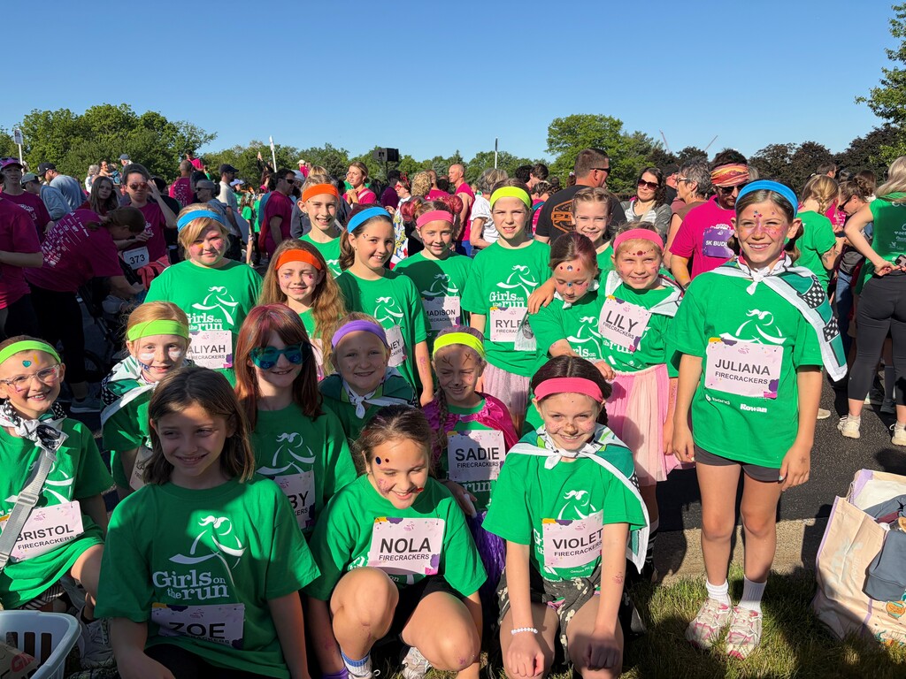 Girls on the Run participants