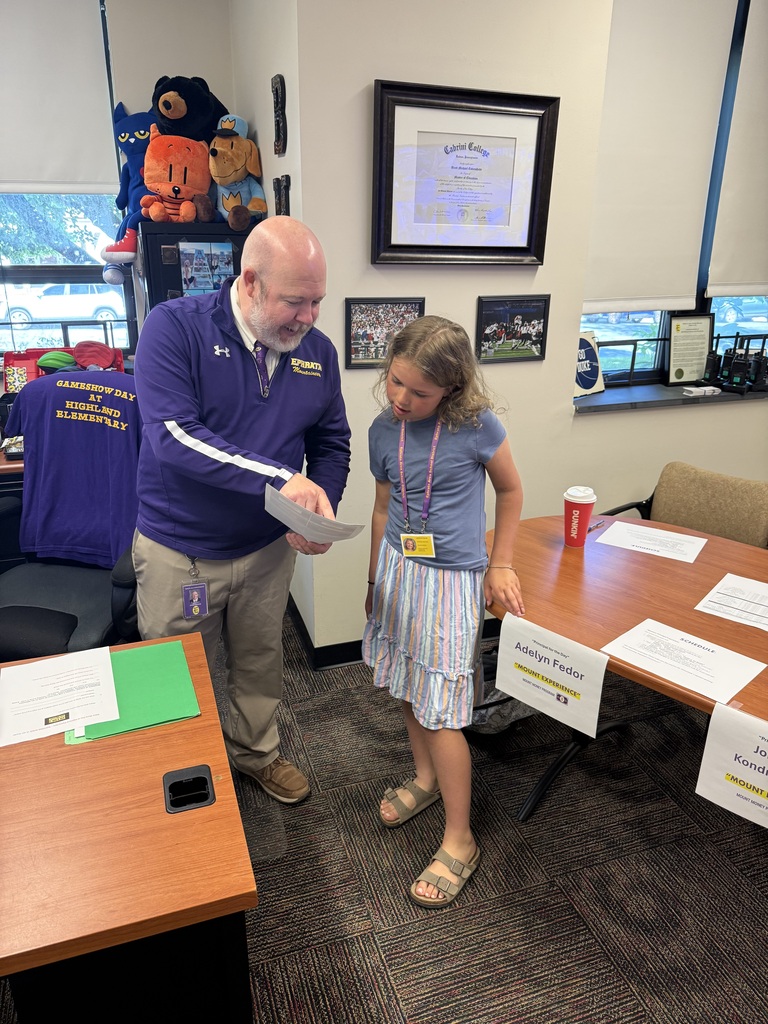 Highland Principals for the Day