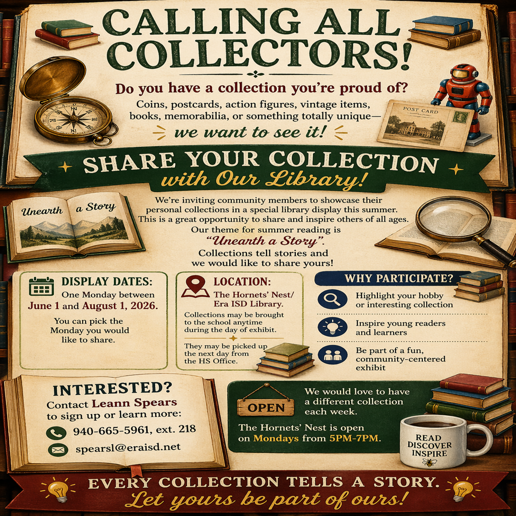 Library Collection Display Information