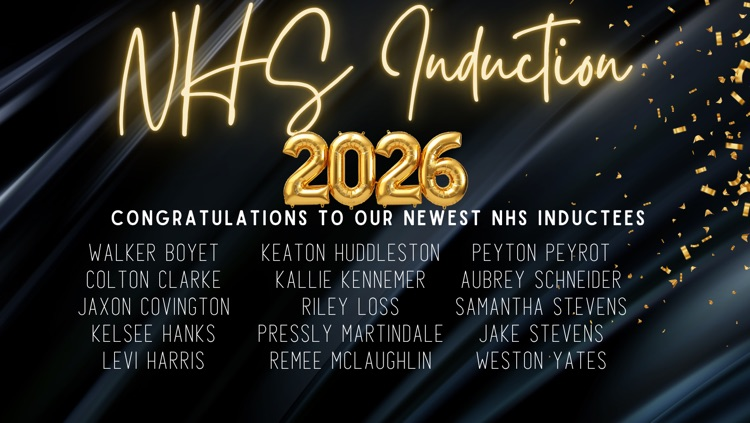 2026 NHS Inductees List