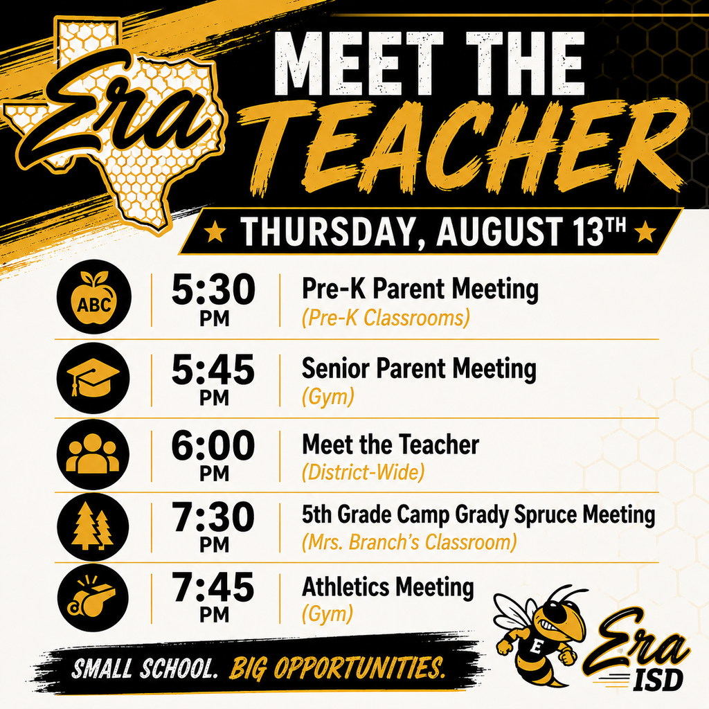 Meet the Teacher Meetings