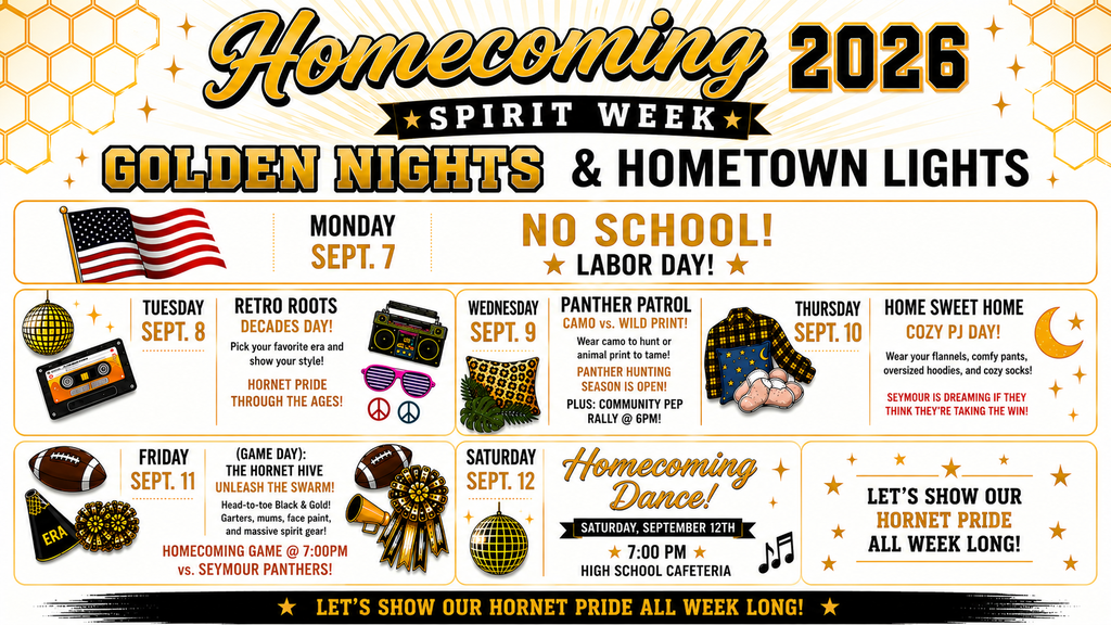 26-27 Homecoming Spirit Week
