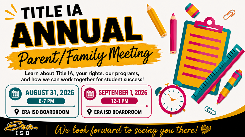 26-27 Title IA Family Meeting
