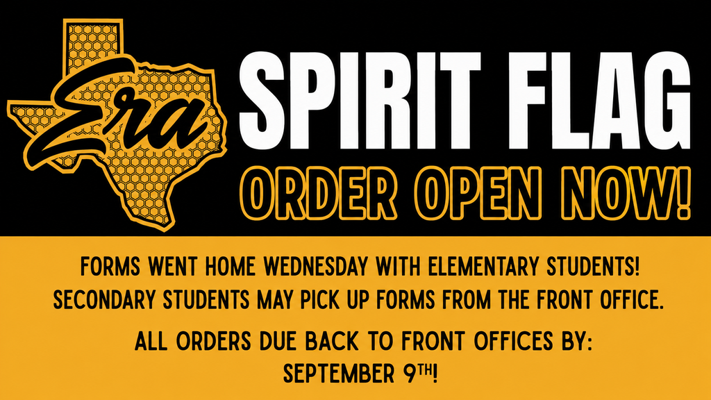 2026 Spirit Flag Orders
