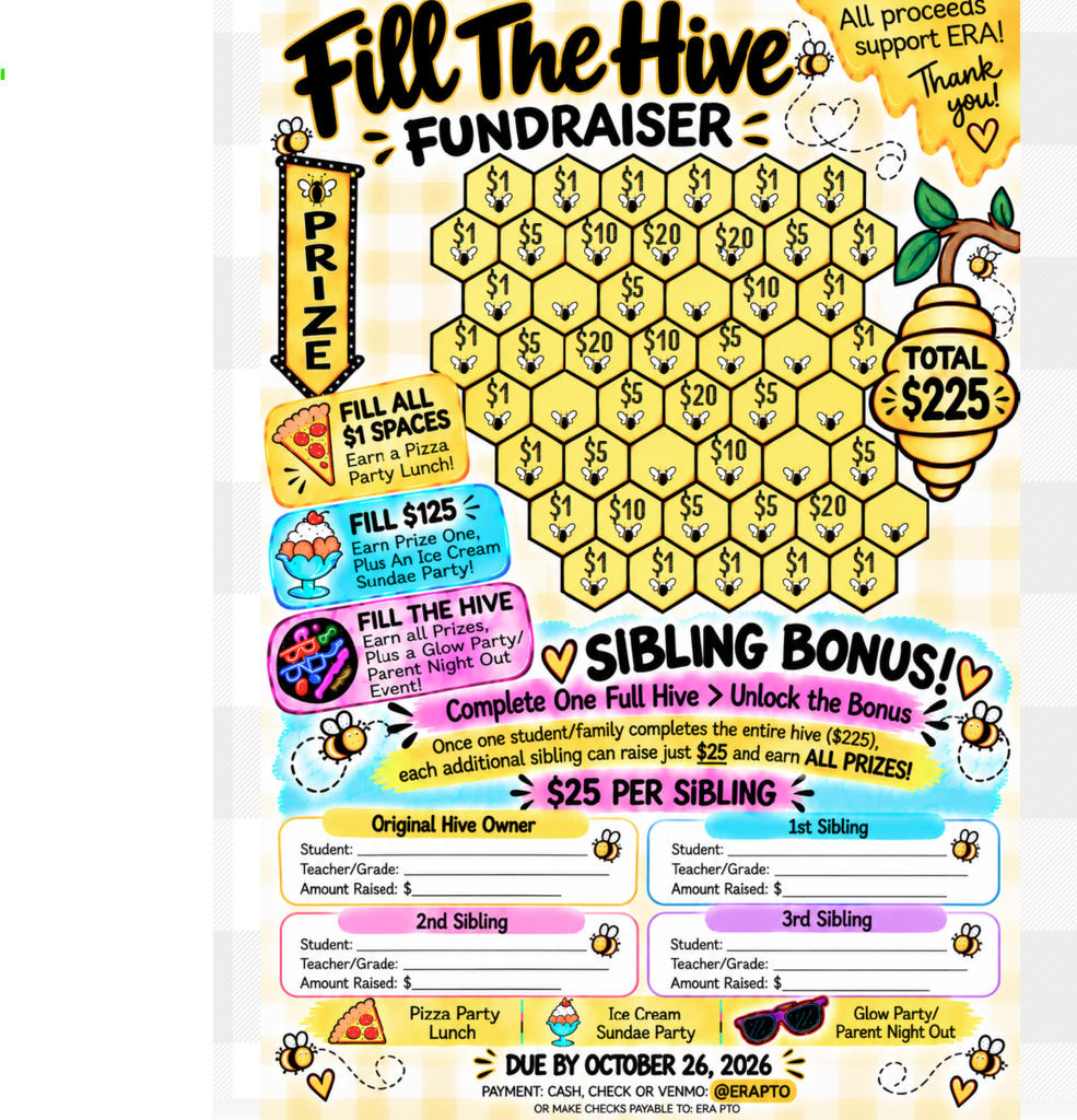 Fill the Hive fundraiser