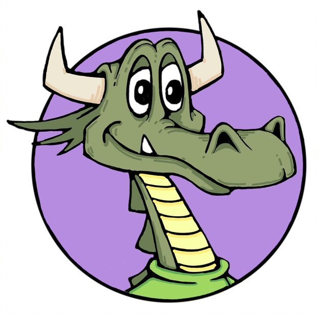 Harding Dragon Logo