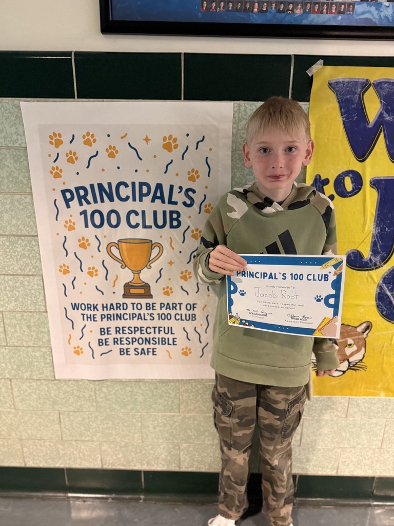 Principal 100 Club Winner!