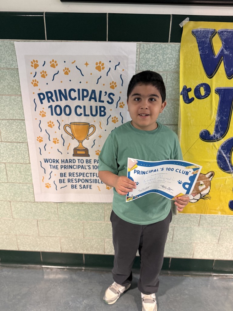 Principal 100 Club Winner!