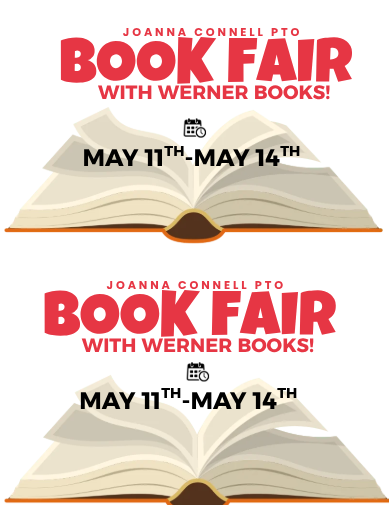 Book Fair is 5/11-5/13 with last call on 5/14.