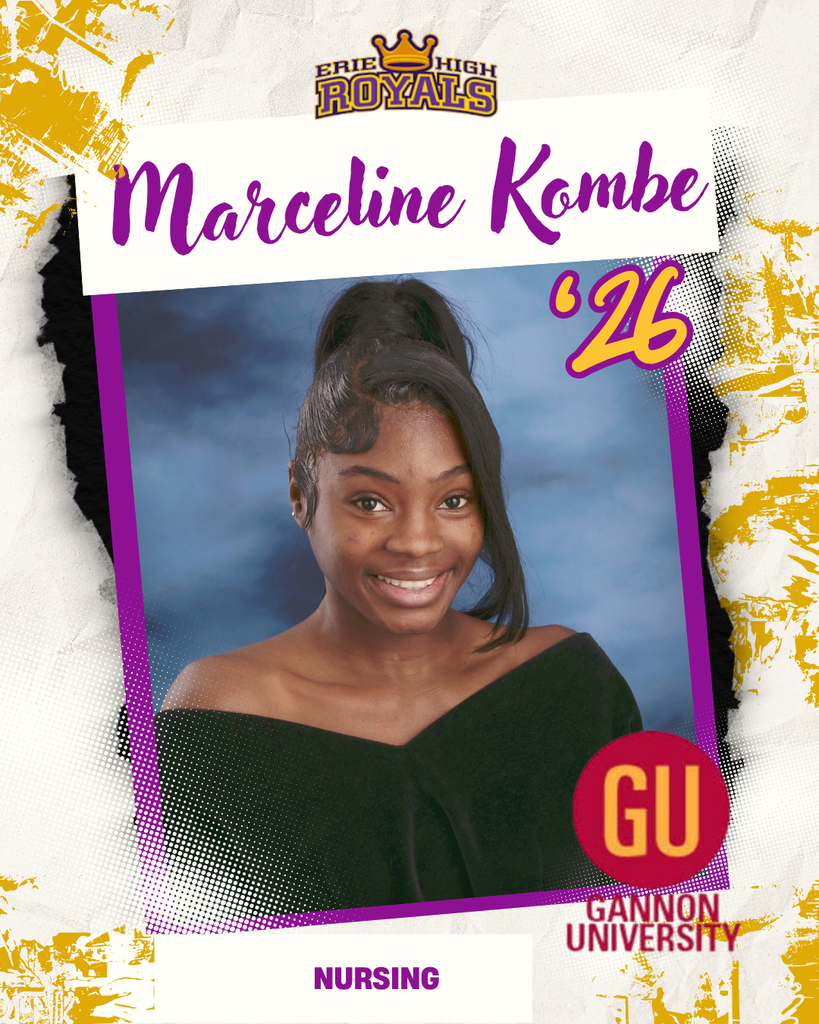 Senior class photo of Marceline Kombe
