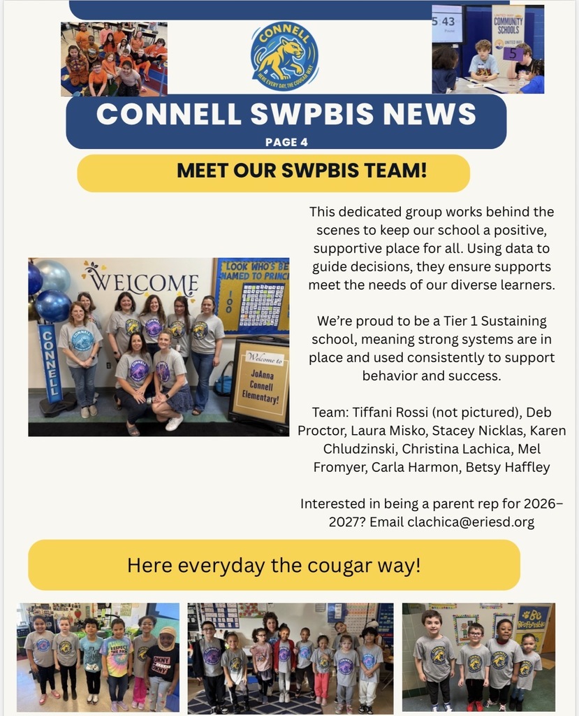 connell swpbis news for quarter 3. 