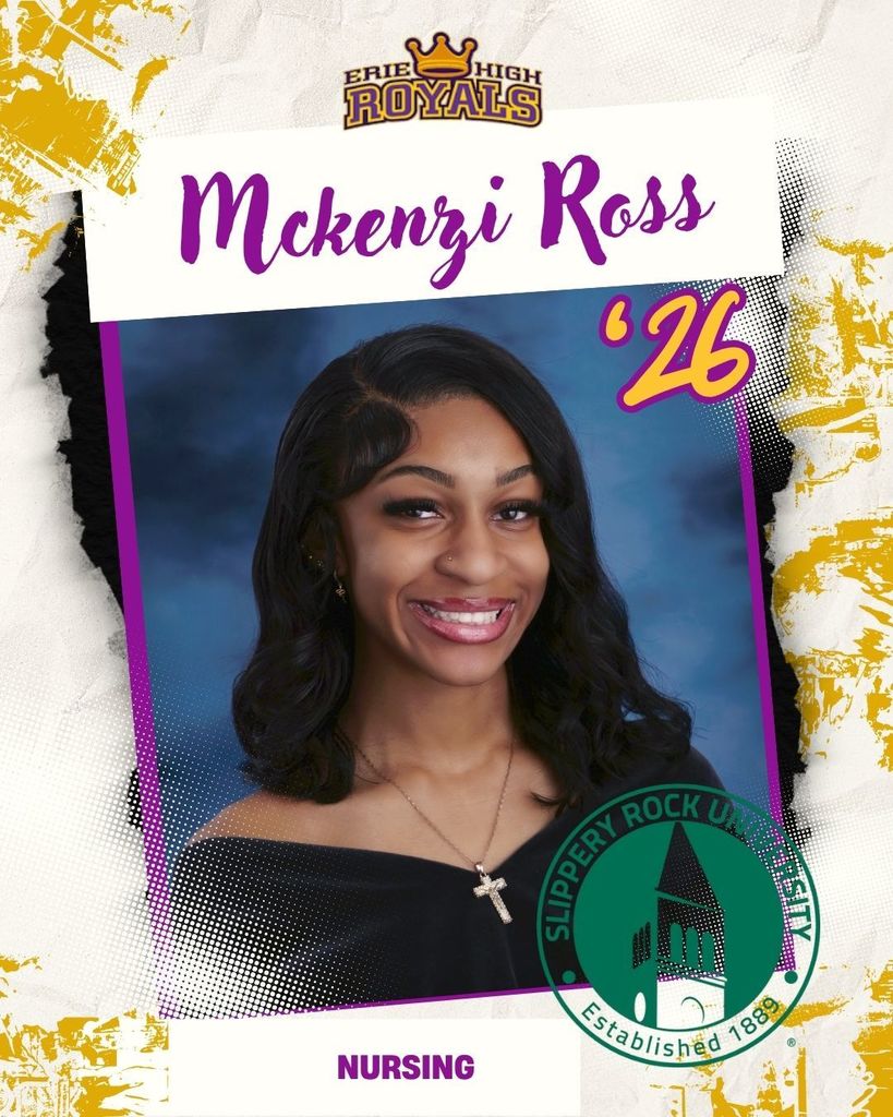 Erie High senior class photo of Mckenzi Ross