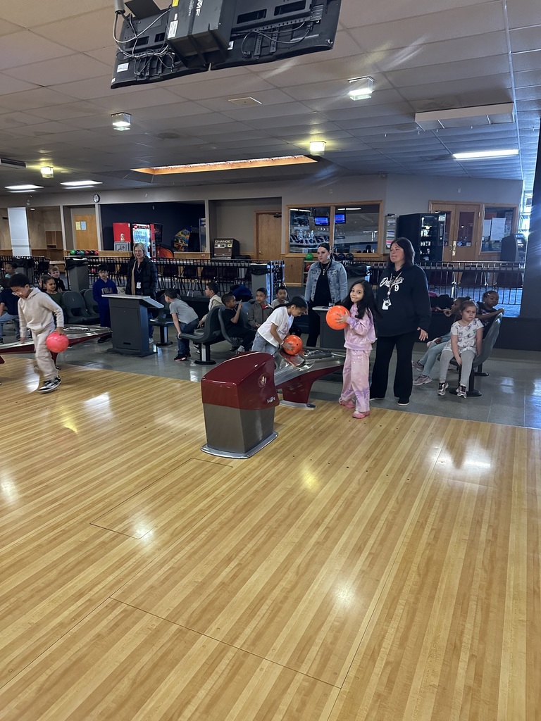 students bowling